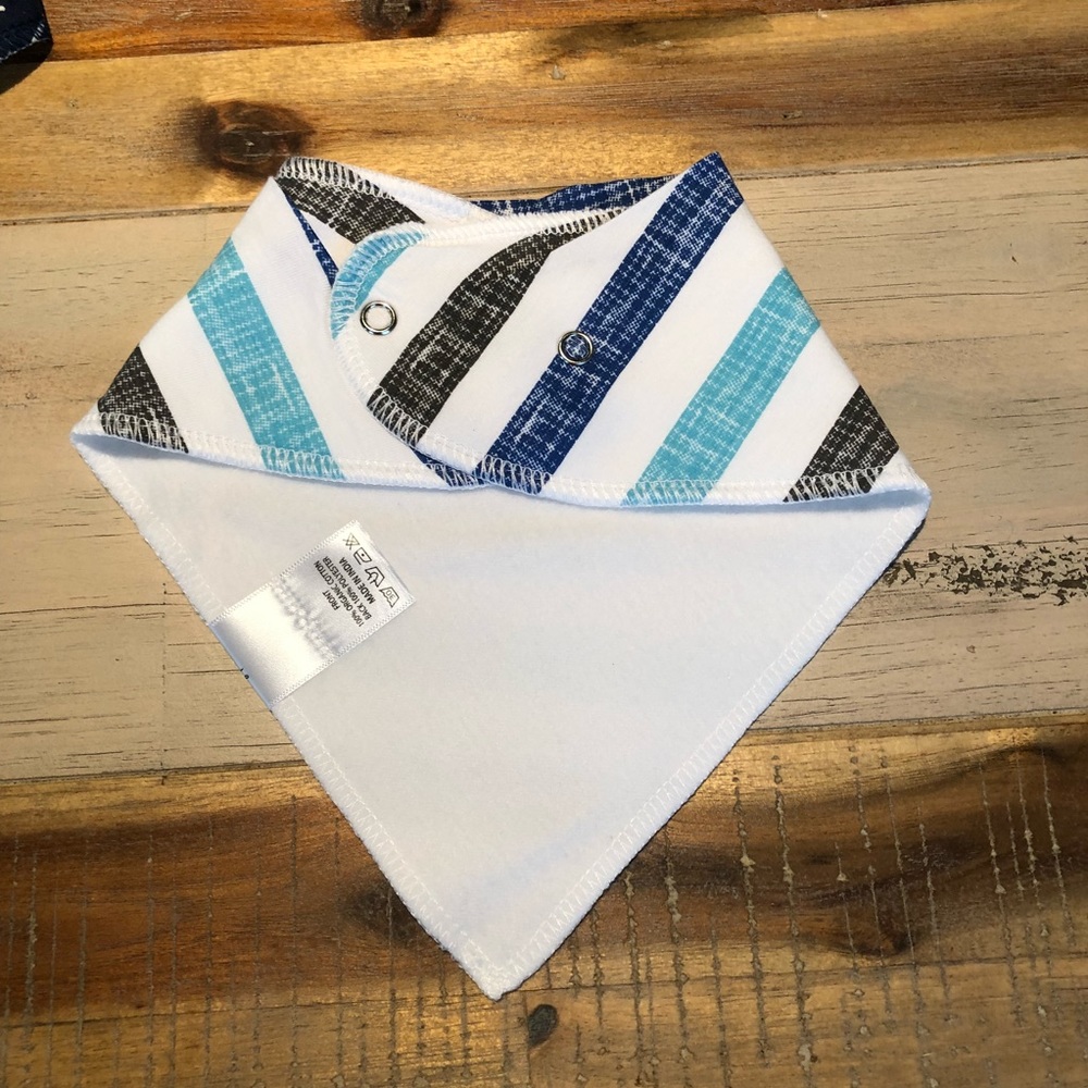 π£ 8-pack baby/toddler Organic Bandana Bib Set π£ - Picture 7 of 8